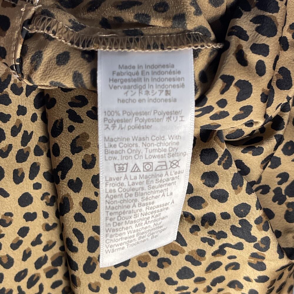 J. Crew Medium Women’s Long Leopard Print Float Pencil Skirt - Picture 6 of 6